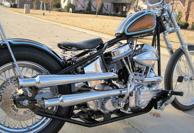 Harley Davidson Panhead By Main Drive Cycle Hell Kustom