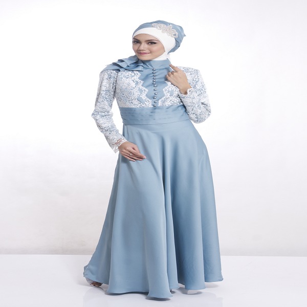  Model  Baju  Gamis  Terbaru  Yang  Elegan Dan Simpel 