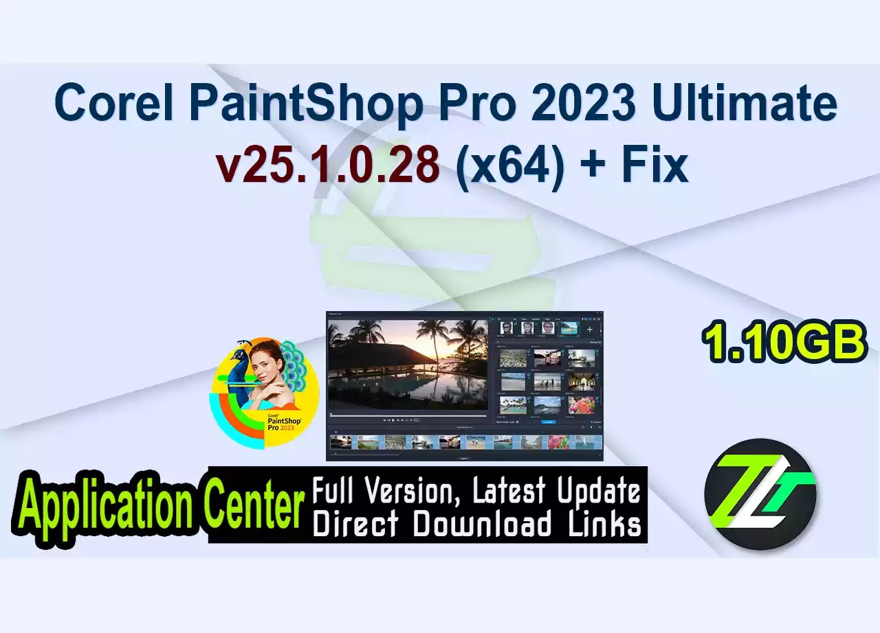 Corel PaintShop Pro 2023 Ultimate v25.1.0.28 (x64) + Fix