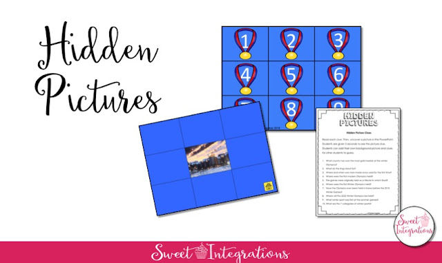 Are you ready for the winter games? I've provided engaging activities for your students to learn while enjoying all the winter sport events. These activities are great for third, fourth, and fifth grades.