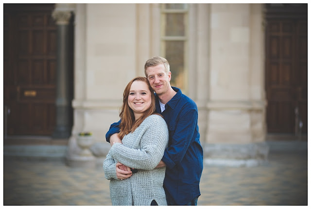 engagement photos at St. Mary-of-the-Woods SMWC