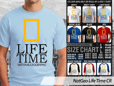 T shirt National Geographic Life Time