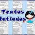 TEXTOS FATIADOS PARA ORGANIZAR: ATIVIDADES DE ALFABETIZAÇÃO