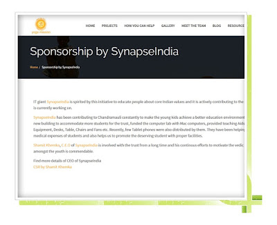 shamit khemka sponsership by synapseindia