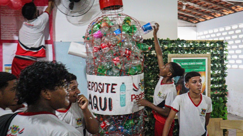 Pedreiras: alunos do Colégio Manoel Trindade realizam projeto de educação ambiental.