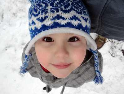 Big Boy in the snow