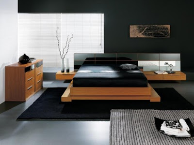  Design Room on Stylish Asian Bedroom Design With Wooden  Framed Bedroom Funiture Set