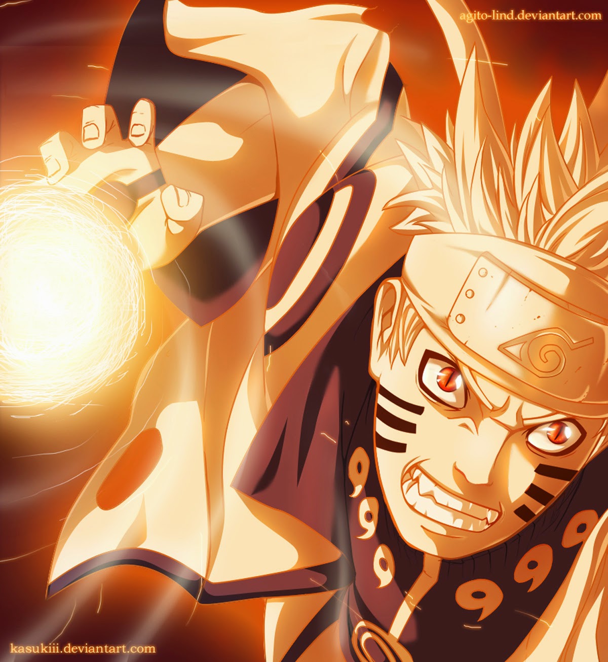 Kumpulan Gambar Wallpaper Naruto Bijuu Mode Keren Terbaru Koleksi