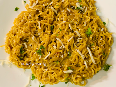 Cheese Maggi noodles