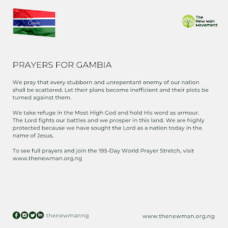 World Prayer Stretch Day 63: Prayers for Gambia