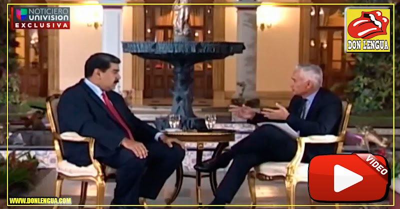Jorge Ramos enfurece a Maduro al preguntarle por el Pollo Carvajal
