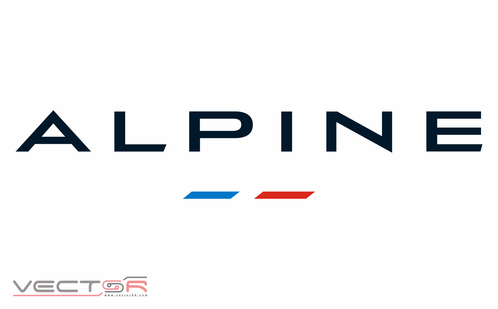 Alpine Cars Wordmark With Flag - Download Transparent Images, Portable Network Graphics (.PNG)