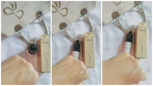 Review haple.id Grapeseed Oil Review Face Oil di Kulit Berminyak dan Berjerawat