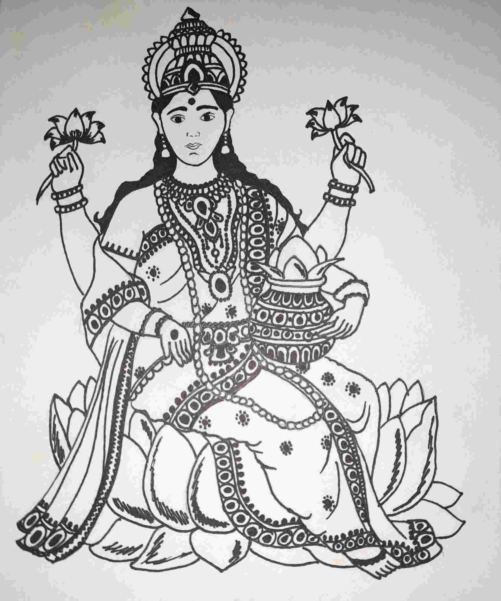 Devi Lakshmi : Goddess of Wealth & Fortune