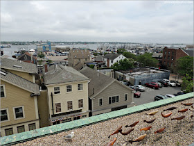 Terraza del Museo de las Ballenas de New Bedford