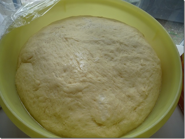 risen dough
