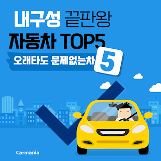 내구성 끝판왕 자동차  Top5