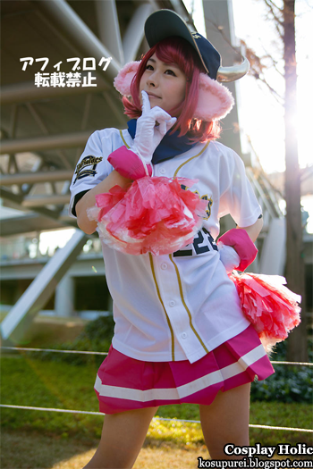 unknown cosplay 114 from comiket 81 / orix buffaloes cosplay - buffalobell
