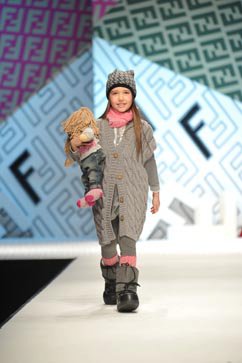 Fendi kidswear Herbst Winter 2011/2012