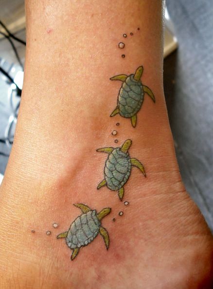 43 ideias para Tatuagens nos Tornozelos 