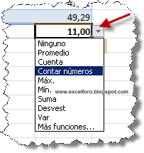 La función SUBTOTALES en Tablas de Excel.