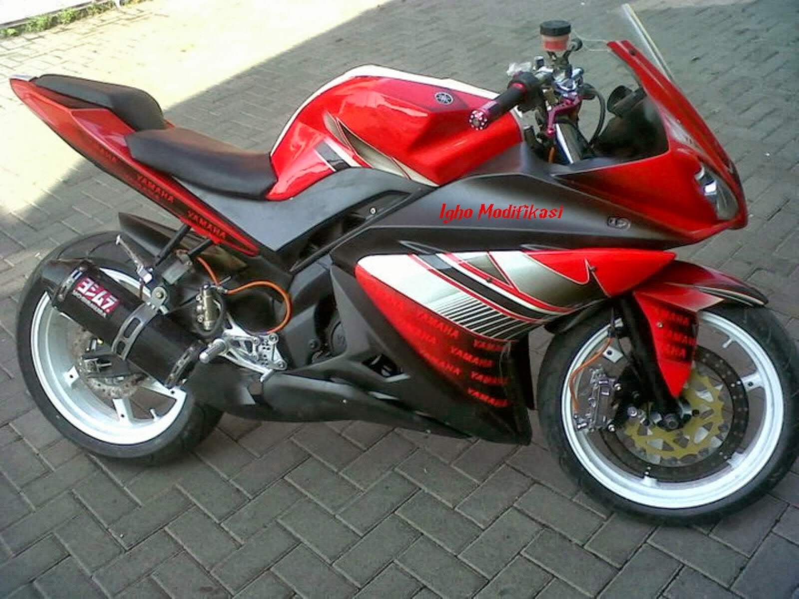 Kumpulan Modifikasi Vixion Full Fairing Ninja Rr Indotomania