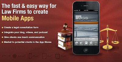 Mobile apps for law firms, from Dovetanet marketing