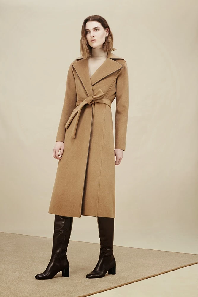 Hobbs camel Cara Coat, Lara Roll Neck Jumper