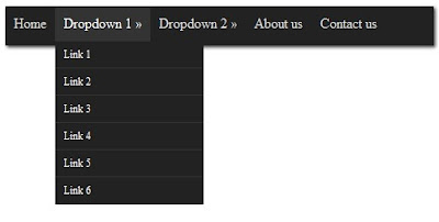 CSS Drop down menu