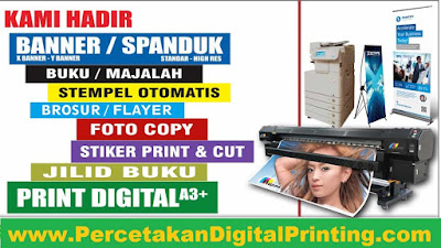 Layanan Percetakan Digital Printing Gratis Desain Di Cibubur Jaktim