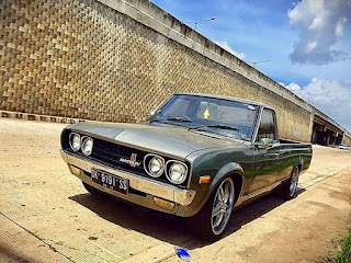 MOBIL ANTIK MURAH : Datsun 620 long th77. 1300cc