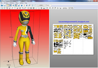 Power Rangers SPD Yellow Chibi