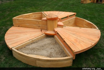 Homemade Sand Box