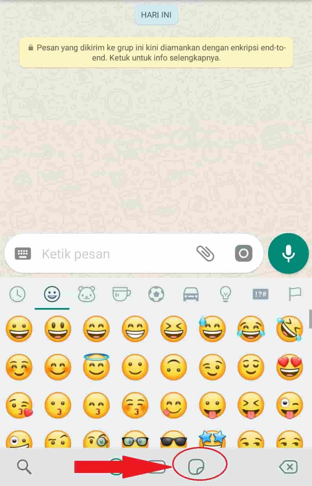 Cara Efektif Memunculkan Stiker Whatsapp Di Android Masrohman