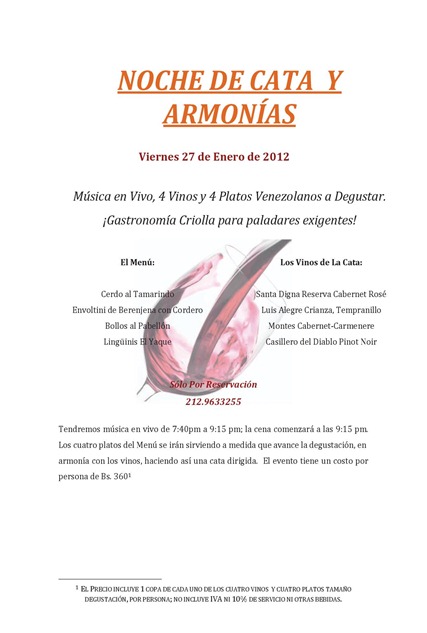 cata 27 enero