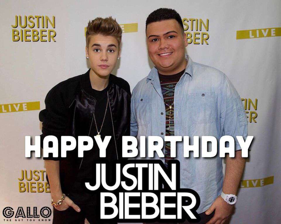 Justin Bieber's Birthday Wishes Beautiful Image