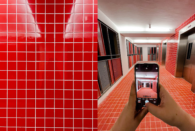 Tampines Viral Scary Red HDB turns out to be pretty Good-looking and very much Instagram-worthy Photogenic