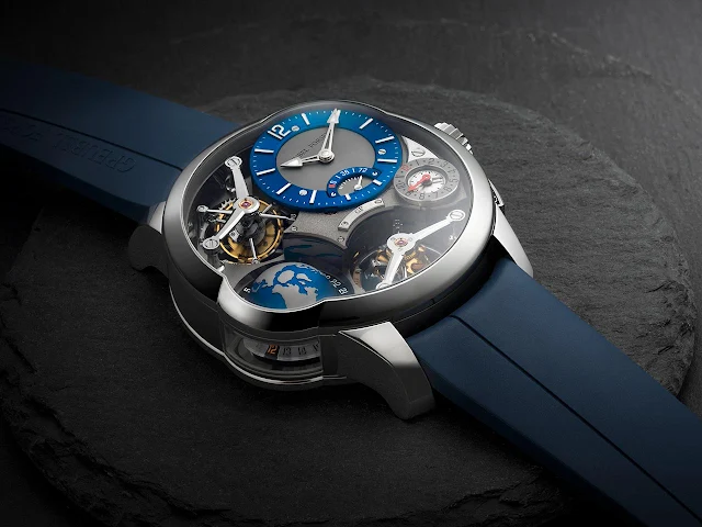 Greubel Forsey GMT Quadruple Tourbillon in Titanium