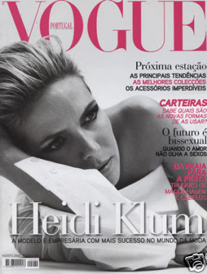 Heidi Klum Vogue Magazine August 2009