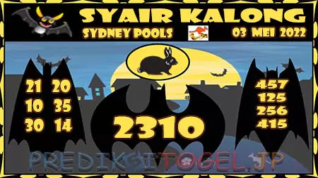 Prediksi Sydney Kalong Keramat Selasa 03-Mei-2022