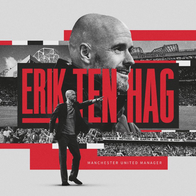   Manchester United names Erik ten Hag as new manager