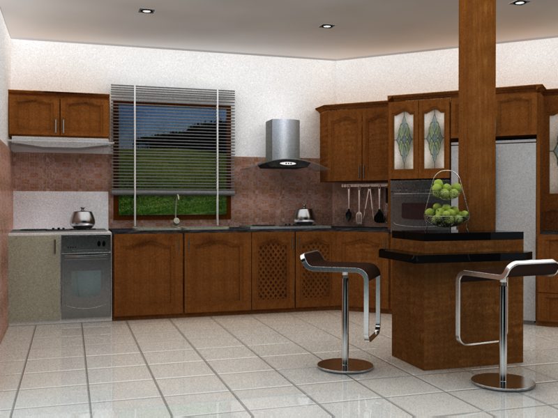 Kitchen Island Layout