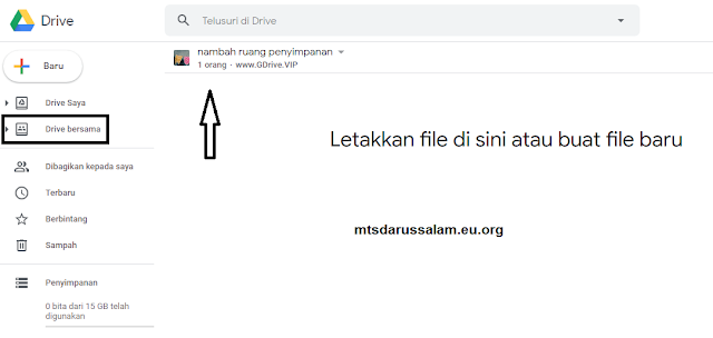 Cara Gratis 15 Gb Ruang Penyimpanan Di Google Drive menjadi Unlimited