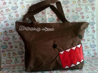 Tas bahu Domo, Pernak-Pernik, Tas Domo, pernak pernik lucu, pernak pernik unik, Tas wanita, Tas Cantik, Tas lucu, Tas Unik, Tas keren, Tas Murah, Pernak pernik Domo