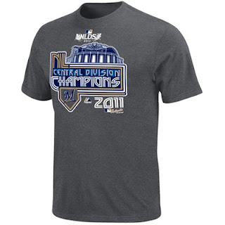 Milwaukee Brewers NL East Division Champions T-Shirt