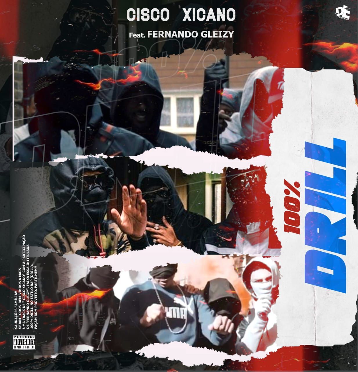 Cisco Xicano Feat. Fernando Gleizy - 100% Drill Rap mp3 download