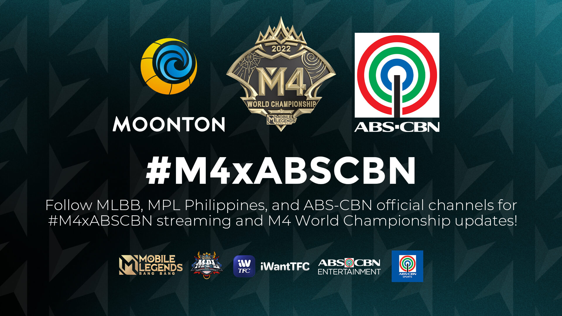 MLBB M4 World Championship will be aired on ABS-CBN network.