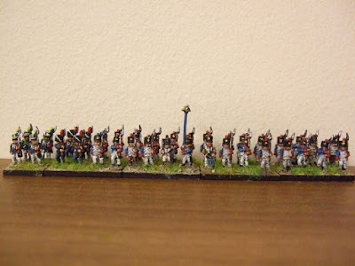 French Line Battalion With Shako from Lancer Miniatures