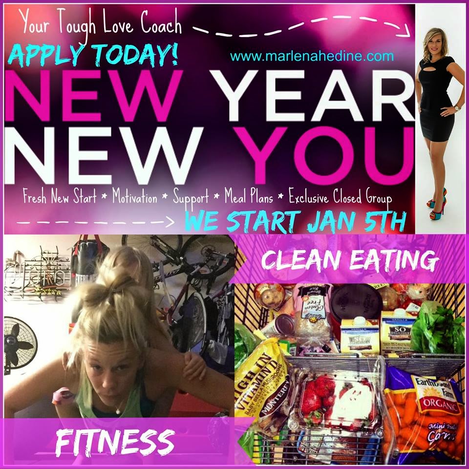 New Year, New You Challenge Group, Support, Fitness, Clean Eating