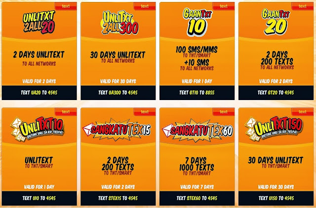 TNT SMART Promos Call Text with Internet Data